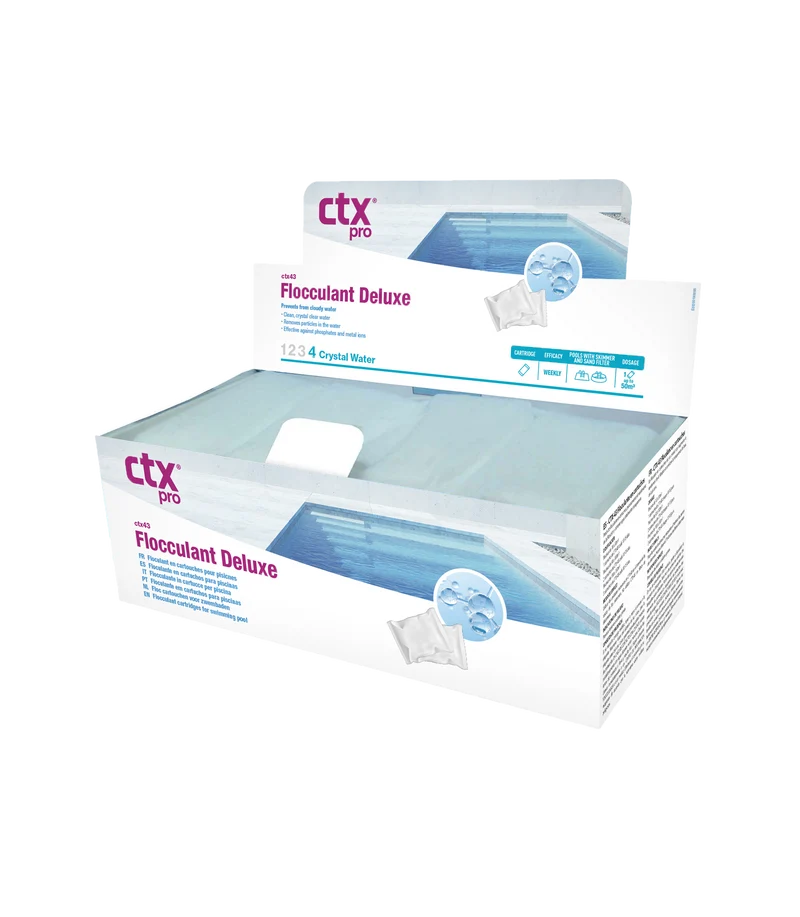 Flocculant cartouches CTX-43
